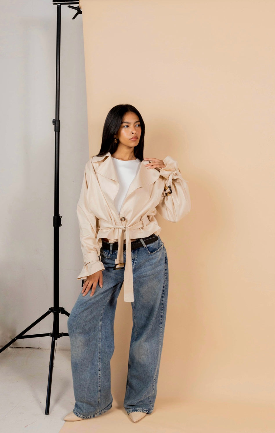 Every day-Trench jacket in beige